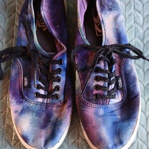Vans Multicolor Tie-Dye Canvas Shoes